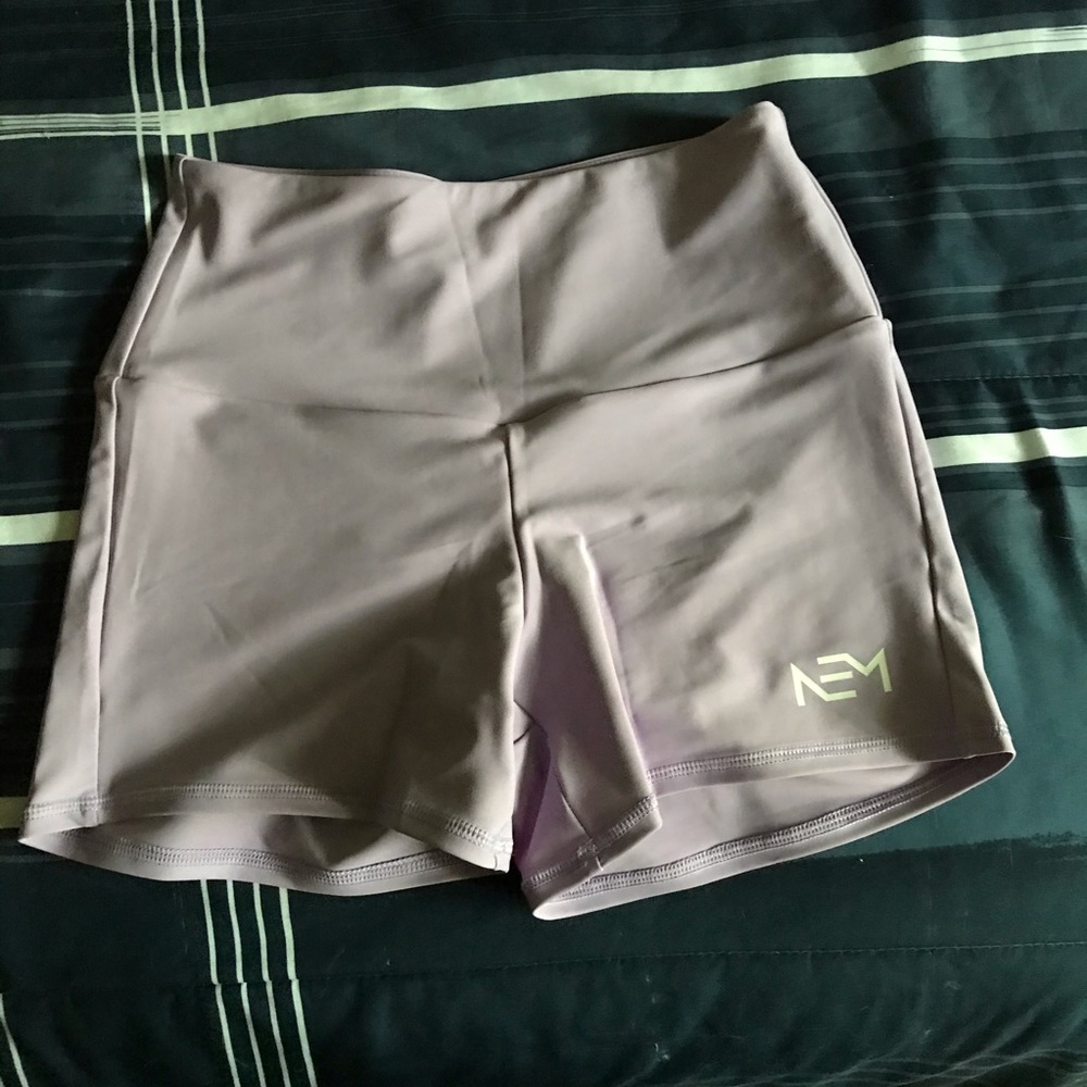 Ryderwear high waisted shorts with scrunchy